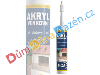 Akryl Siga PRO venkovní bílý 310ml