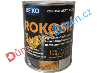 Rokosil Akryl RK300 3v1 samozákladující barva ČSN 6003, 0,6 l