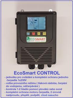 EcoSmart CONTROL 230-1 s kondenzátorem 20 mF