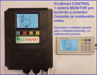 EcoSmart CONTROL 400-1 0,75-4 kW  box + vzdálená kontrolní jednotka MONITOR