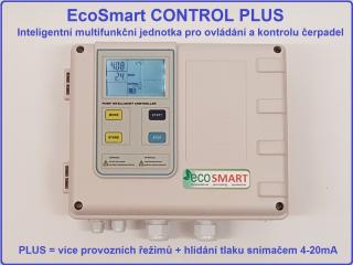 EcoSmart CONTROL PLUS 400-1 0,75-4 kW  box + vzdálená kontrolní jednotka MONITOR