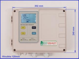 EcoSmart CONTROL PLUS 400-1 5,5-11 kW box + vzdálená kontrolní jednotka MONITOR