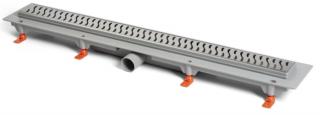EASY lineární žlab 1015mm, podlahový, boční odtok D40