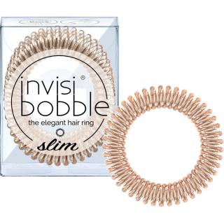Invisibobble SLIM Bronze Me Pretty - vlasové gumičky 3 kusy/bal.