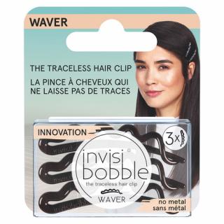 Invisibobble WAVER Pretty Dark - sponka do vlasů 3 ks/bal.