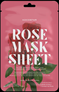 Kocostar Slice Ask Sheet Rose - pleťová maska 20 ml
