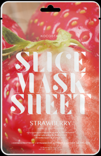 Kocostar Slice Ask Sheet Strawberry - pleťová maska 20 ml