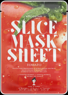 Kocostar Slice Ask Sheet Tomato - pleťová maska 20 ml
