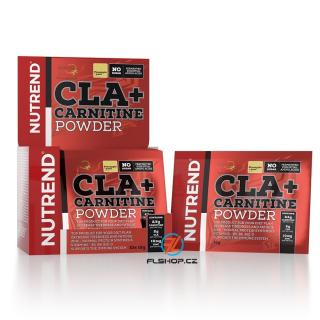 Nutrend CLA + Carnitine Powder 120 g (Slevy po registraci. Registrace ZDARMA)