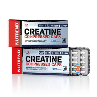 NUTREND CREATINE COMPRESSED 120 tablet (Slevy po registraci. Registrace ZDARMA)