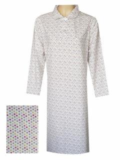 Dámská Noční Košile Flanel FOLTÝN DKFL01 Materiál: Flanel, Velikost: 58