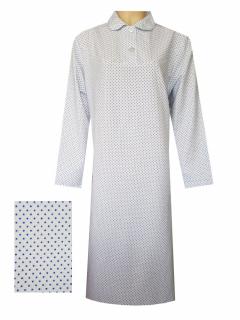 Dámská Noční Košile Flanel FOLTÝN DKFL06 Materiál: Flanel, Velikost: 60