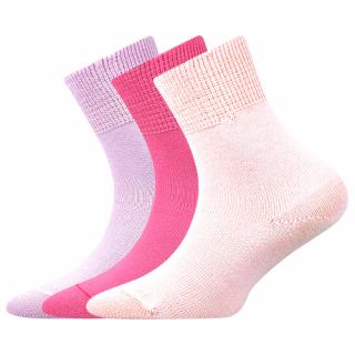 Dětské bavlněné ponožky 3 kusy v balení Boma Romsek dívčí Velikost: 33-35