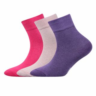 Dětské ponožky 3 kusy v balení Boma Emko mix A Velikost: 35-38