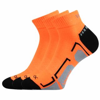Dětské ponožky 3 kusy v balení VoXX Flashik oranžové Velikost: 20-24
