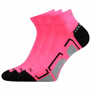 Dětské ponožky 3 kusy v balení VoXX Flashik růžové Velikost: 20-24