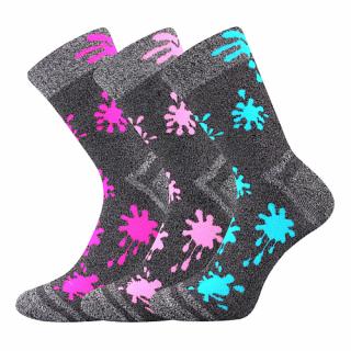 Dětské ponožky 3 kusy v balení VoXX Hawkik mix dívčí Velikost: 20-24