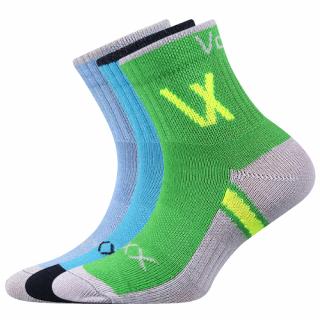 Dětské ponožky 3 kusy v balení VoXX Neoik mix vzorů C Velikost: 35-38