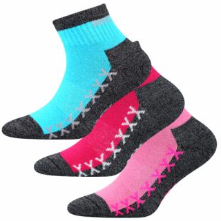Dětské ponožky 3 kusy v balení VoXX Vectorik dívka Velikost: 30-34