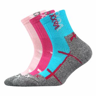 Dětské ponožky 3 kusy v balení VoXX Wallík mix dívčí Velikost: 25-29