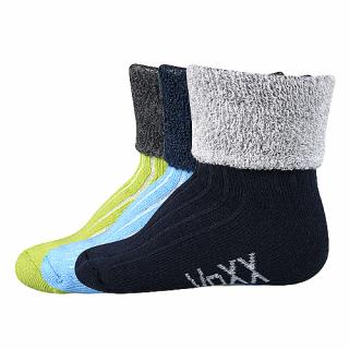 Kojenecké ponožky 3 páry v balení Boma Lunik kluk Velikost: 14-17