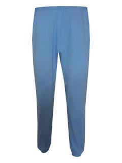 Pánské Pyžamové kalhoty Foltýn dlouhé středně modré Velikost: 4XL