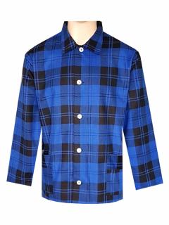 Pánský Pyžamový Kabátek Flanelový FOLTÝN PPKF21 Materiál: Flanel, Velikost: 2XL