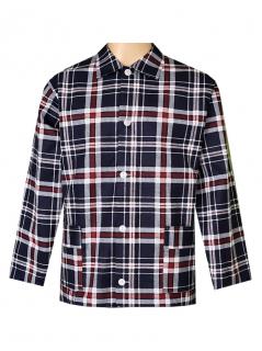 Pánský Pyžamový Kabátek Flanelový FOLTÝN PPKF26 Materiál: Flanel, Velikost: 2XL