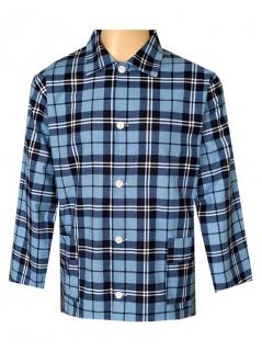 Pánský Pyžamový Kabátek Flanelový FOLTÝN PPKF27 Materiál: Flanel, Velikost: 2XL