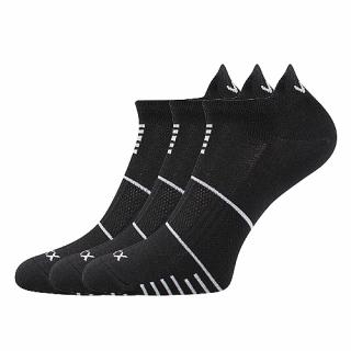 Ponožky VoXX 3 kusy v balení Avenar černá Velikost: 35-38