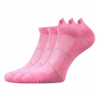 Ponožky VoXX 3 kusy v balení Avenar růžová Velikost: 35-38
