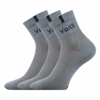Ponožky VoXX 3 kusy v balení Fredy šedá Velikost: 35-38