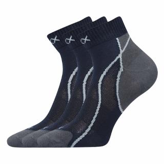 Ponožky VoXX 3 kusy v balení Grand tmavě modrá Velikost: 35-38