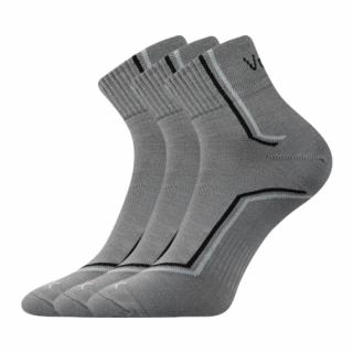 Ponožky VoXX 3 kusy v balení Kroton světle šedá Velikost: 35-38