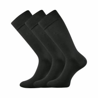 Společenské ponožky 3 kusy v balení Lonka Diplomat tmavě šedá Velikost: 39-42