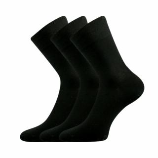 Společenské ponožky 3 kusy v balení Lonka Dypak černá Velikost: 35-38
