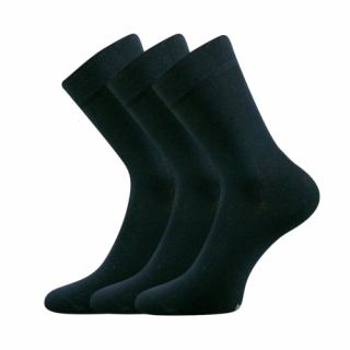 Společenské ponožky 3 kusy v balení Lonka Dypak tmavě modrá Velikost: 43-46