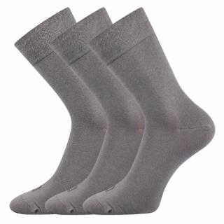 Společenské ponožky 3 kusy v balení Lonka Eli světle šedá Velikost: 39-42