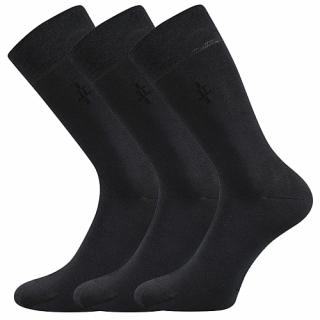 Společenské ponožky 3 kusy v balení Lonka Mopak tmavě modrá Velikost: 39-42