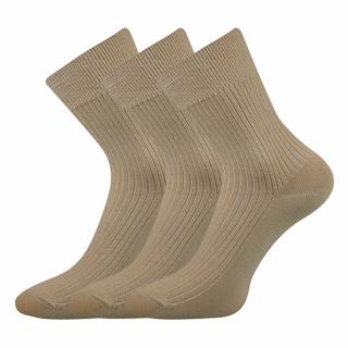 Společenské ponožky 3 kusy v balení Lonka Viktor Béžová Velikost: 43-45
