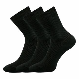 Společenské ponožky 3 kusy v balení Lonka Viktor Černá Velikost: 41-42