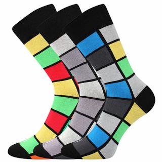 Společenské ponožky 3 kusy v balení Lonka Wearel 024 mix b Velikost: 39-42