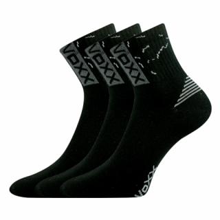 Sportovní Ponožky 3 kusy v balení VoXX Codex černá Velikost: 35-38