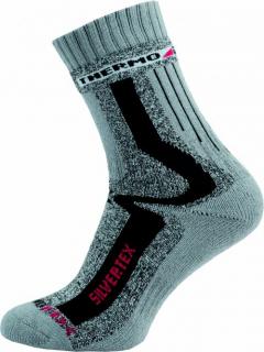 Sportovní Ponožky NOVIA Silvertex Thermo šedé Velikost: 40-41
