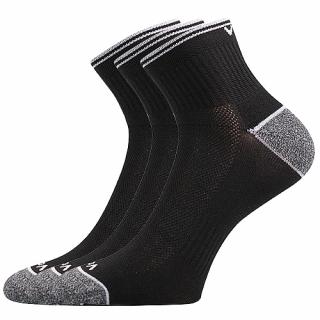 Sportovní Ponožky VoXX 3 kusy v balení Ray černá Velikost: 35-38