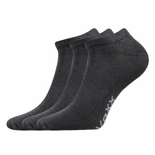 Sportovní Ponožky VoXX 3 kusy v balení Rex tmavě šedá Velikost: 35-38
