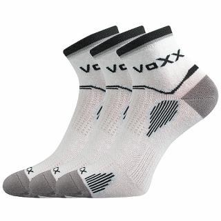 Sportovní Ponožky VoXX 3 kusy v balení Sirius bílá Velikost: 39-42