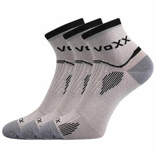 Sportovní Ponožky VoXX 3 kusy v balení Sirius světle šedá Velikost: 35-38