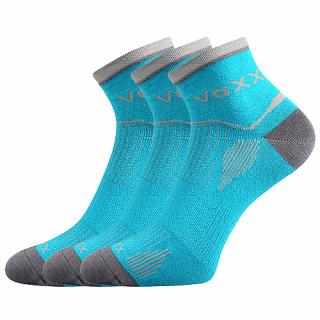 Sportovní Ponožky VoXX 3 kusy v balení Sirius tyrkys Velikost: 35-38