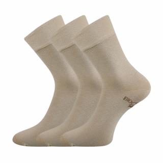 Zdravotní ponožky 3 kusy v balení Lonka Bioban béžová Velikost: 35-38
